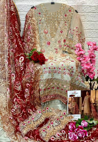 R-549A TO R-549D BY RAMSHA EMBROIDERY SALWAR KAMEEZ WHOLESALER IN INDIA